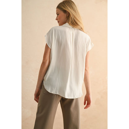 After Hours Button Down Top