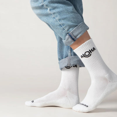 ALOHA Crew Socks