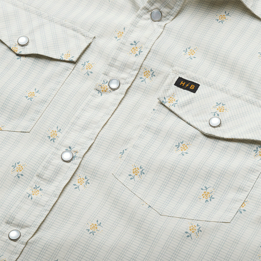 H Bar B Snapshirt - Vintage Grid Floral