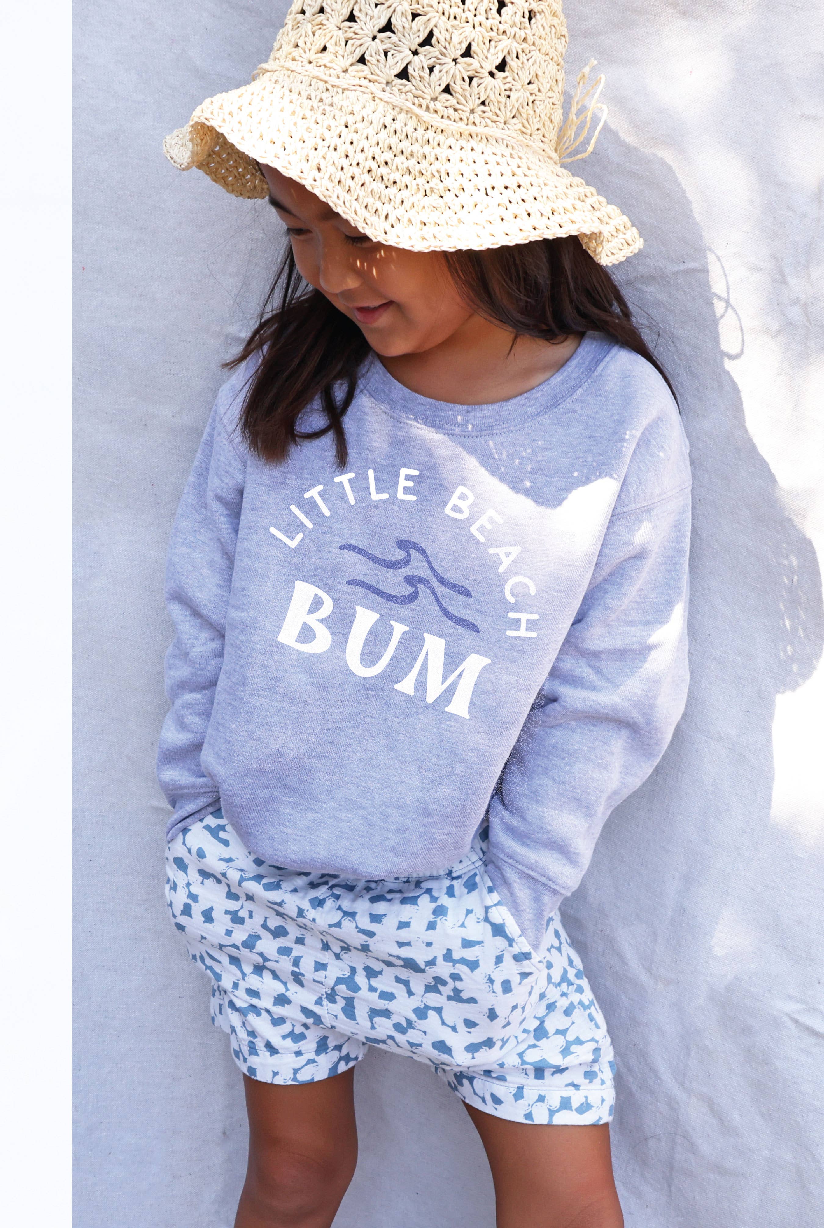 LITTLE BEACH BUM Toddler Sweatshirt