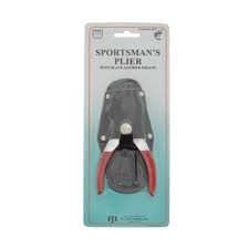 Sportsman Pliers with Black Leather Sheath