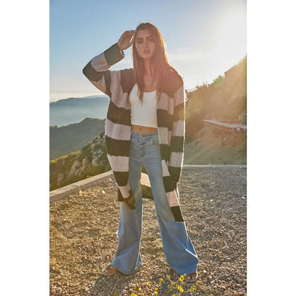 The Joyce Striped Cardigan
