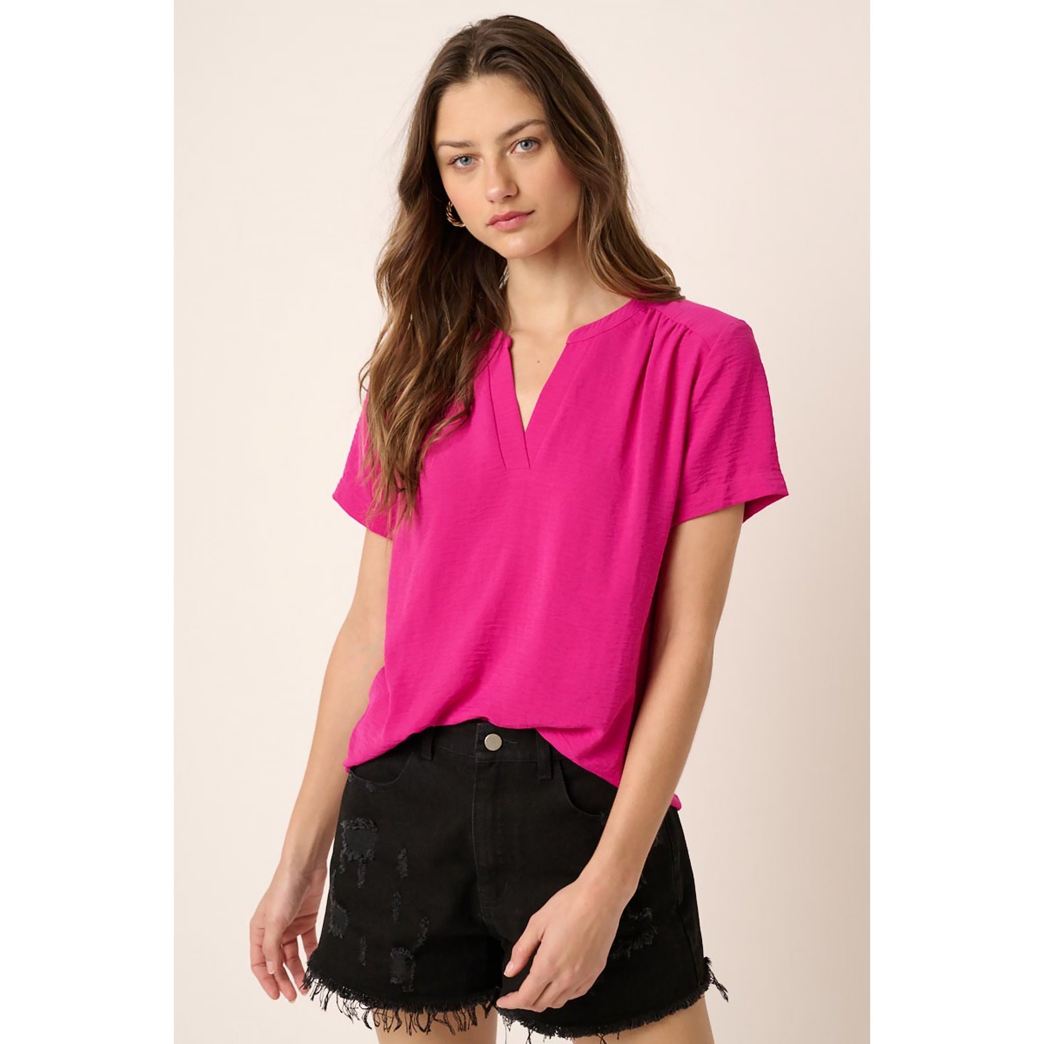 Ryann Airflow Short Sleeve Blouse