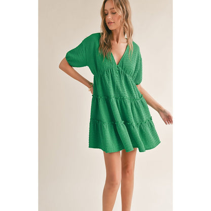 So Fresh Tiered Mini Dress
