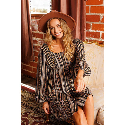 Honey Babe Long Sleeve Dress