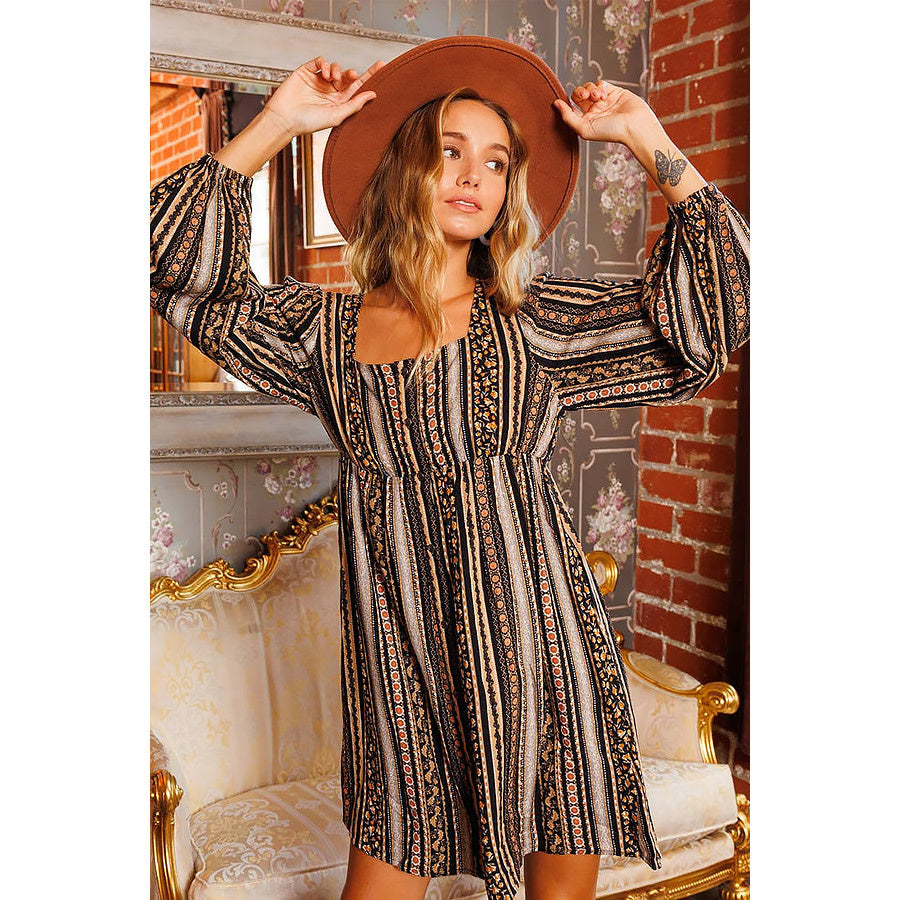 Honey Babe Long Sleeve Dress