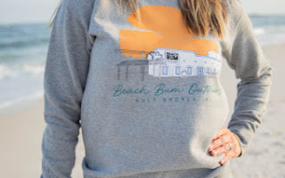 BBO Gulf Shores, AL Crew Sweater