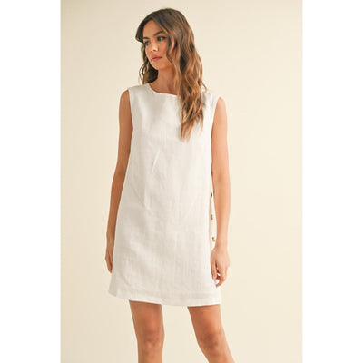 Meet Me in Amalfi Linen Dress