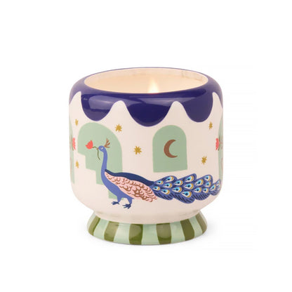 A Dopo 8 oz. Handpainted Candle