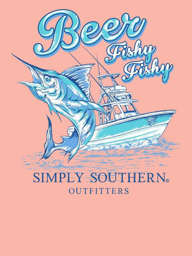Simply Southern Beer Fishy Tee