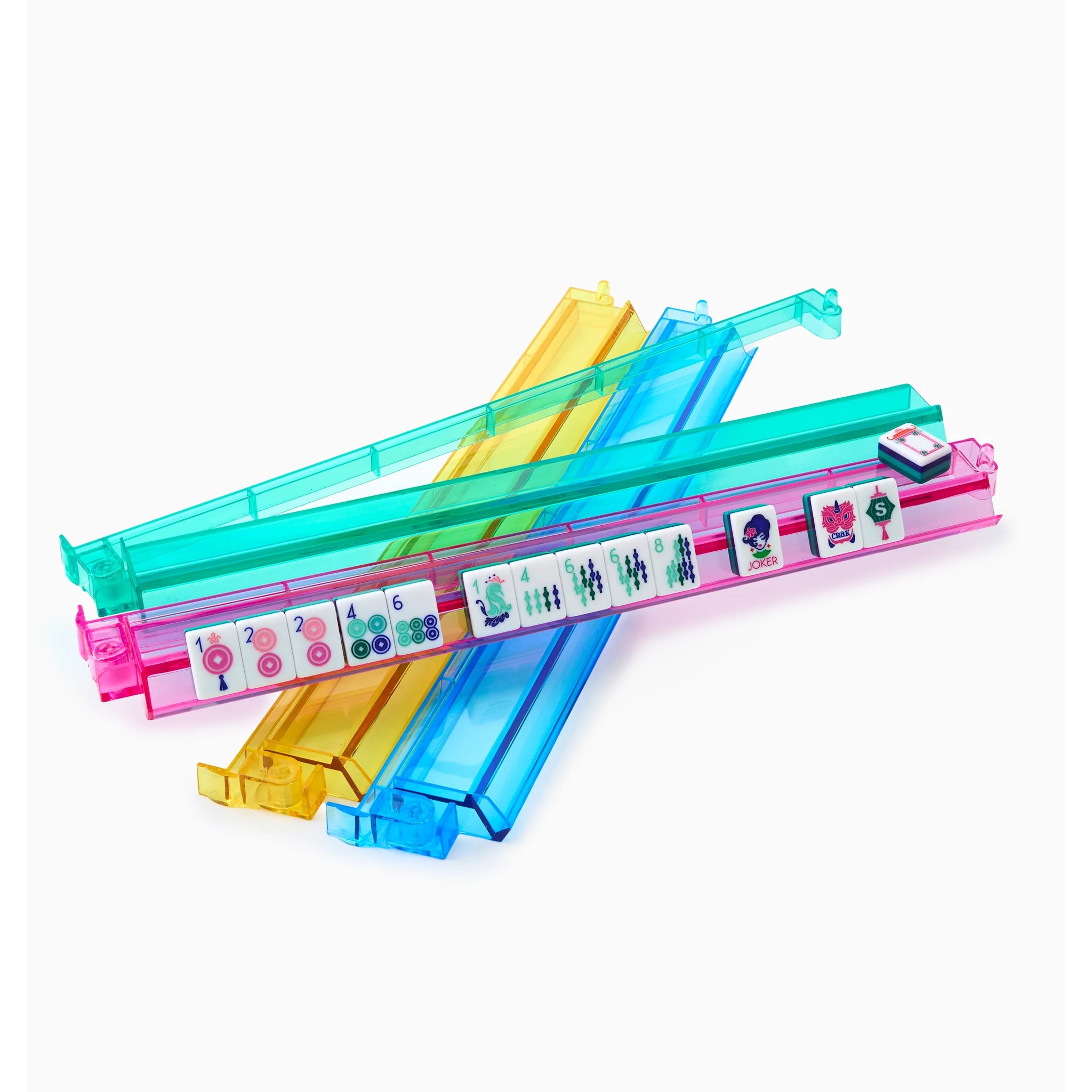 Multicolor Acrylic Rack & Pusher Set