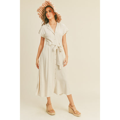 Take Me to Church Button Down Dress