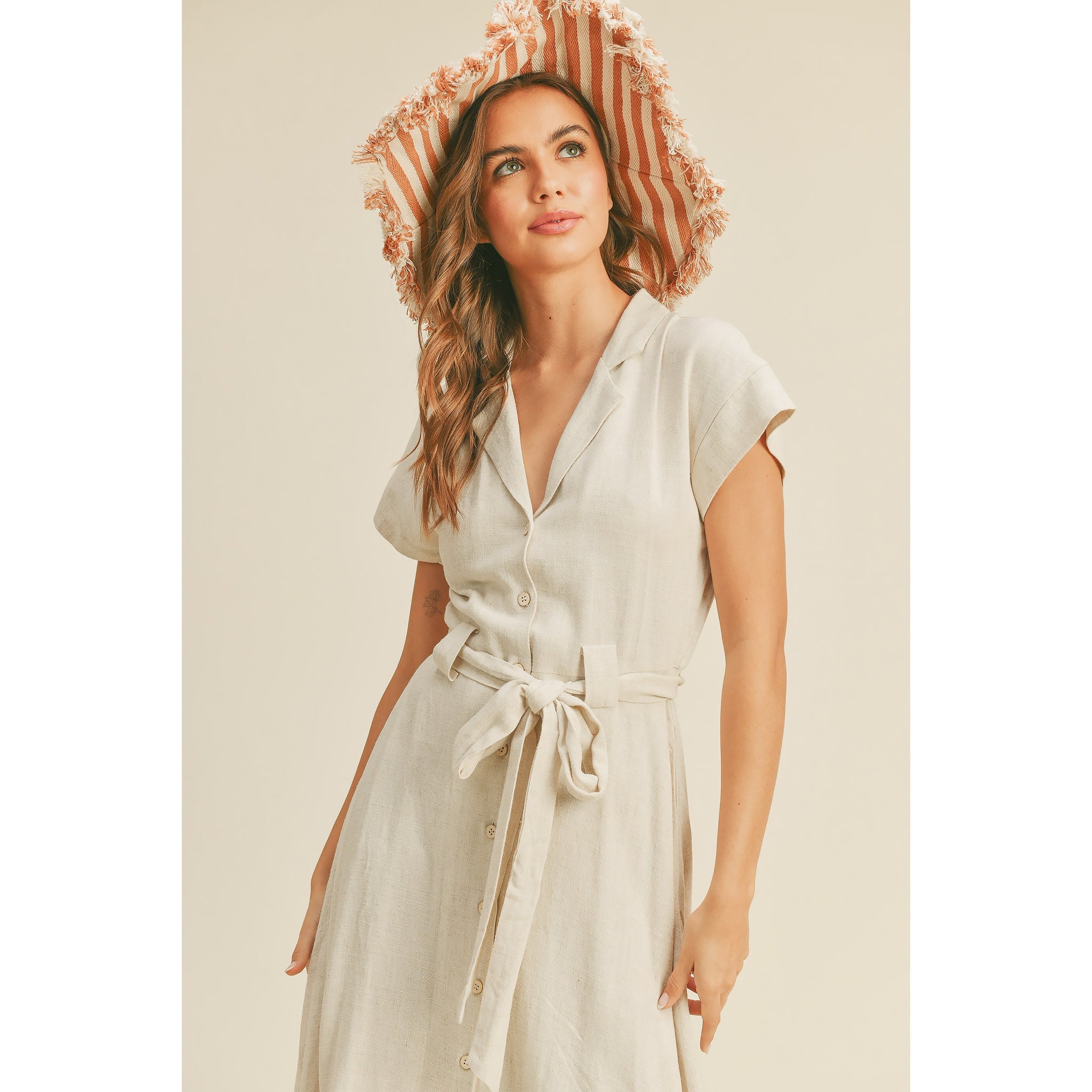 Take Me to Church Button Down Dress