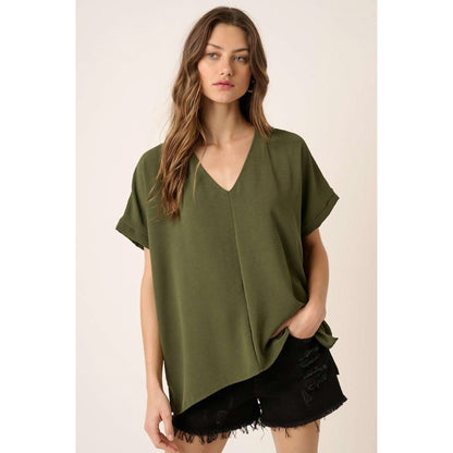 Airflow Dolman Sleeve Woven Top