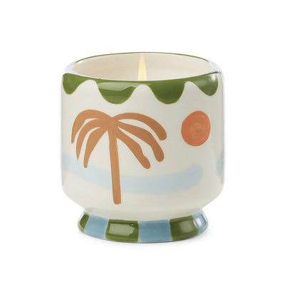 A Dopo 8 oz. Handpainted Candle