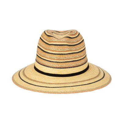 Paradise Paperbraid Multi Striped Fedora
