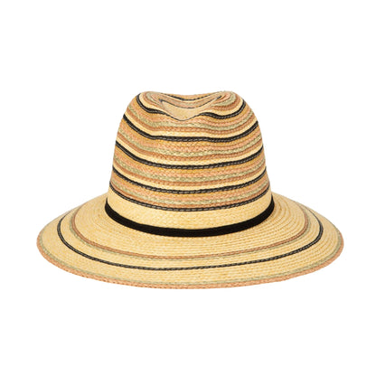 Paradise Paperbraid Multi Striped Fedora