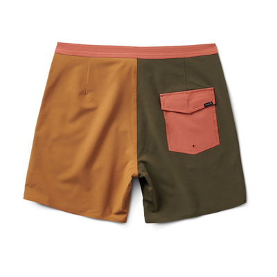 Chiller Boardshorts 17" - Pignoli Brown