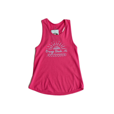 Youth Sun Racerback Tank
