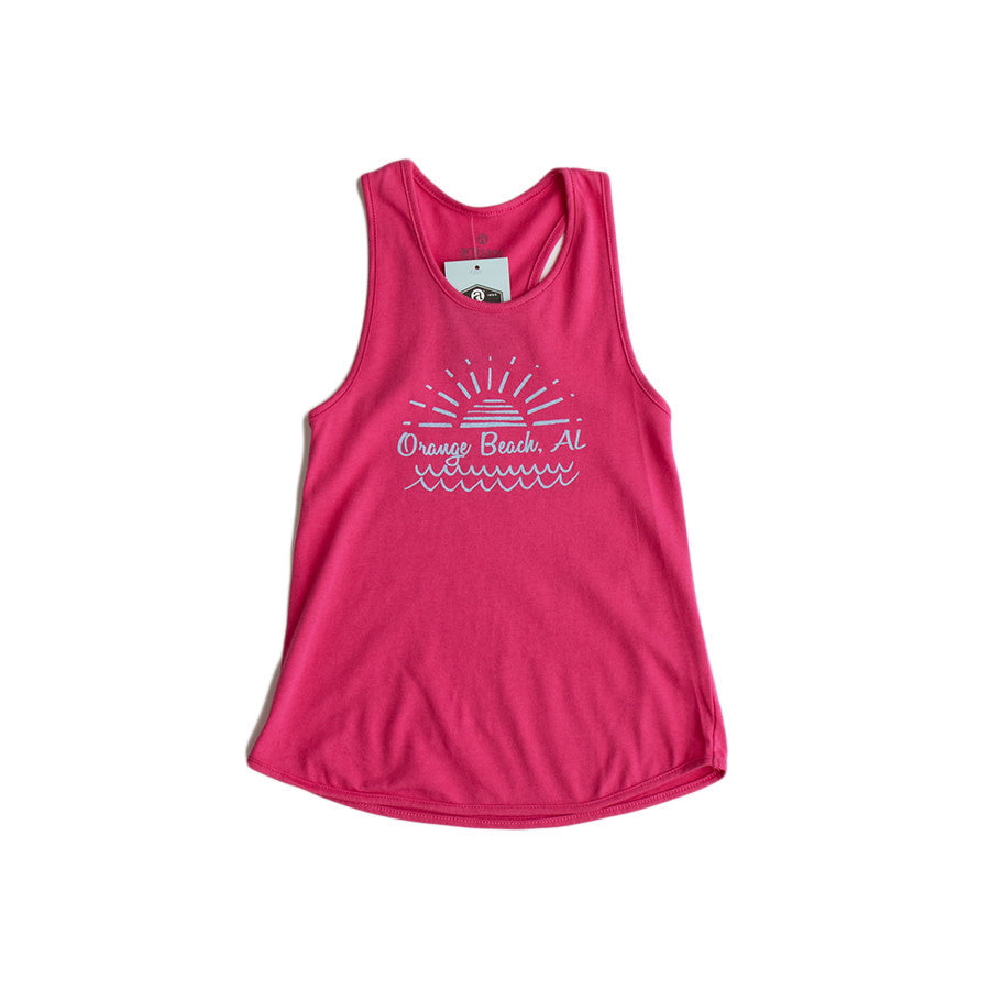 Youth Sun Racerback Tank