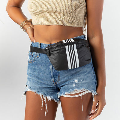 Mini Hip Pack - Linen Stripe
