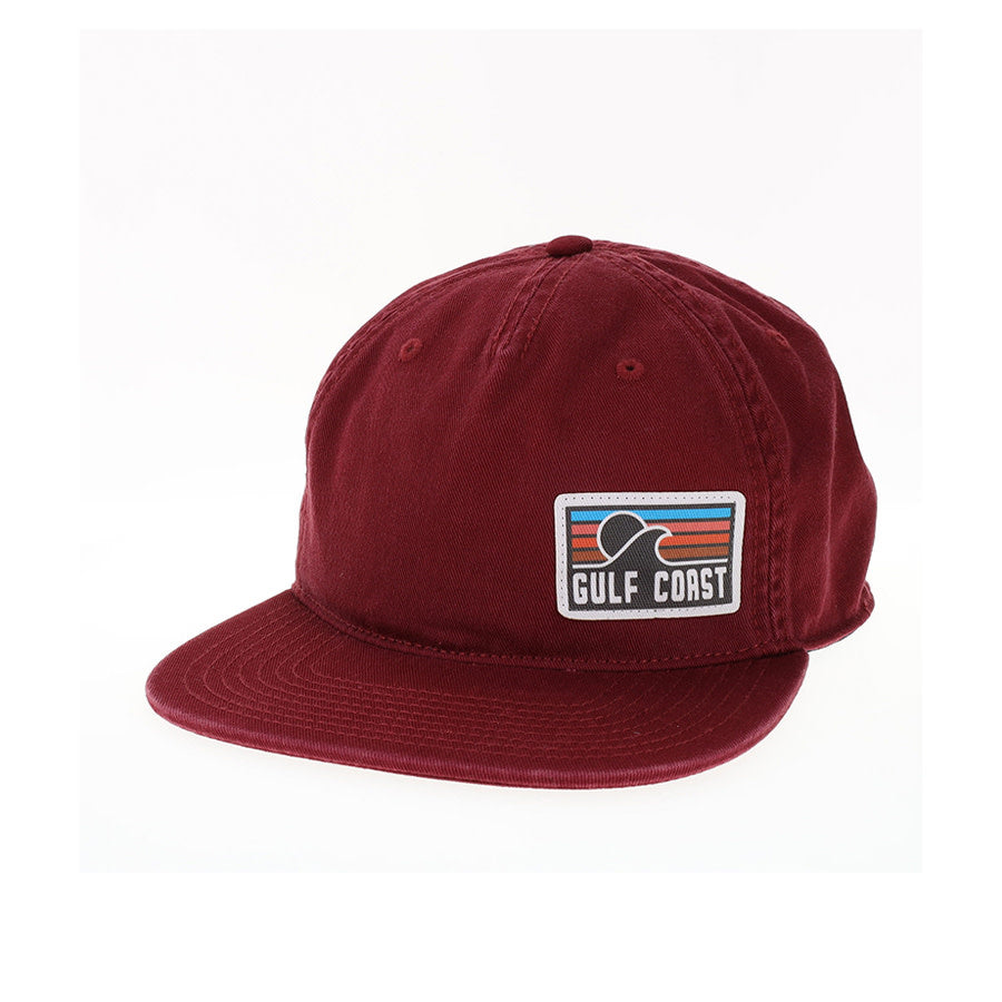 Gulf Coast 5 Panel Flat Brim