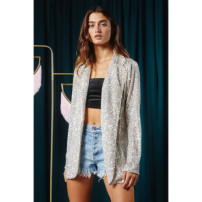 City Lights Sequin Blazer