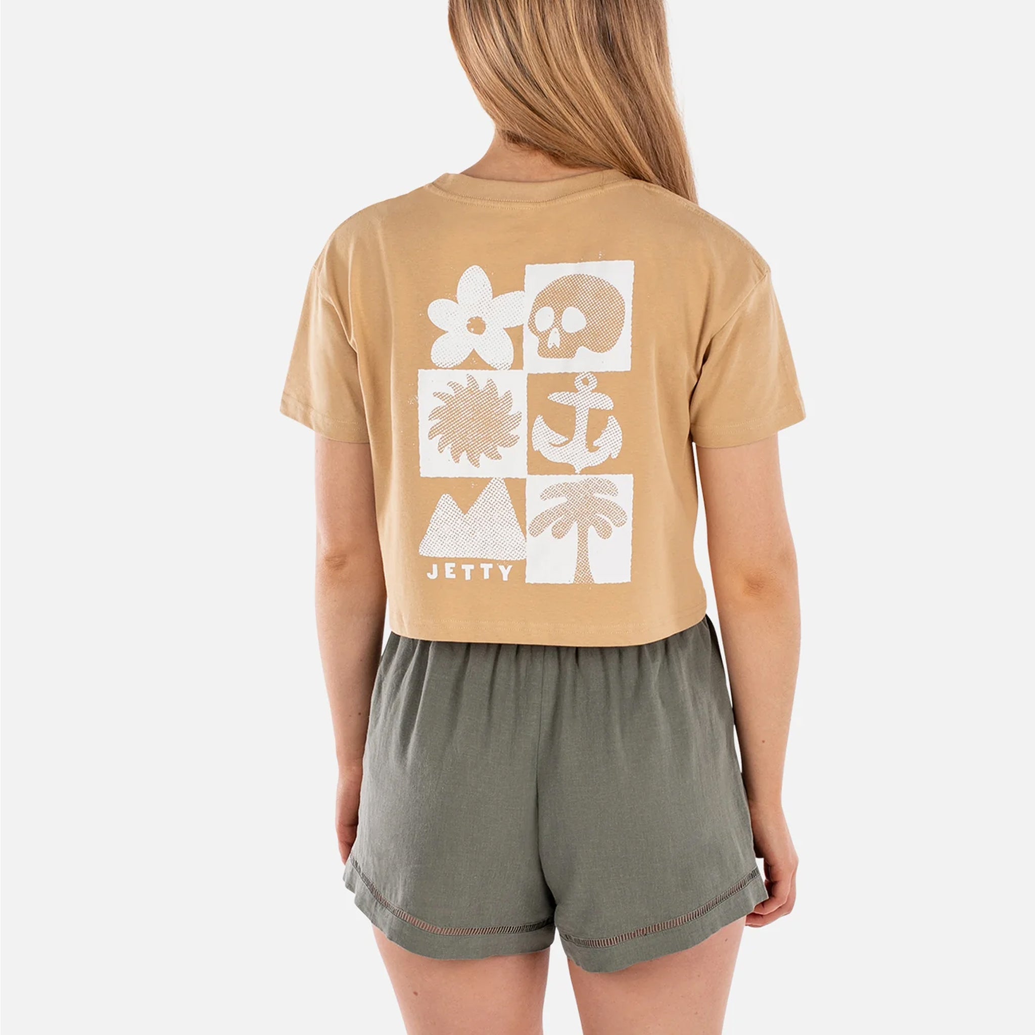 Jetty - Women's Salty Soul Cropped Tee