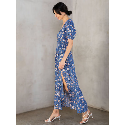 Spring Blossom Maxi Dress