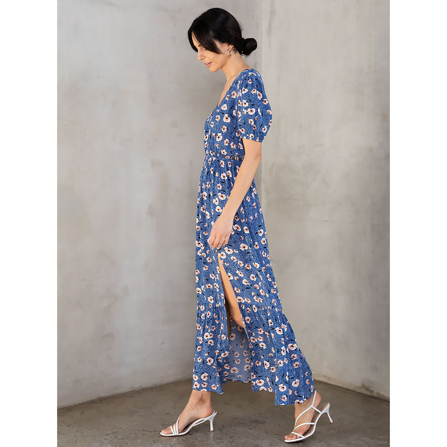 Spring Blossom Maxi Dress