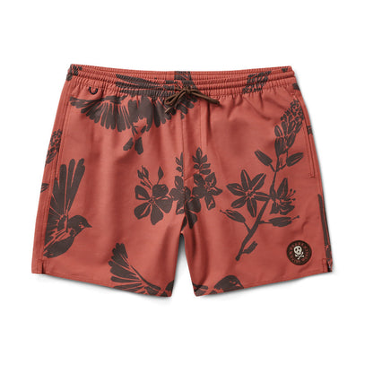 Shorey Boardshorts 16" - Songbird Saffron Red