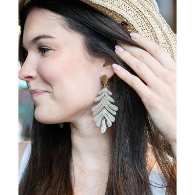 Palm Earrings