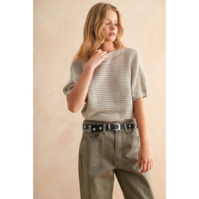 Washed Ashore Knit Top