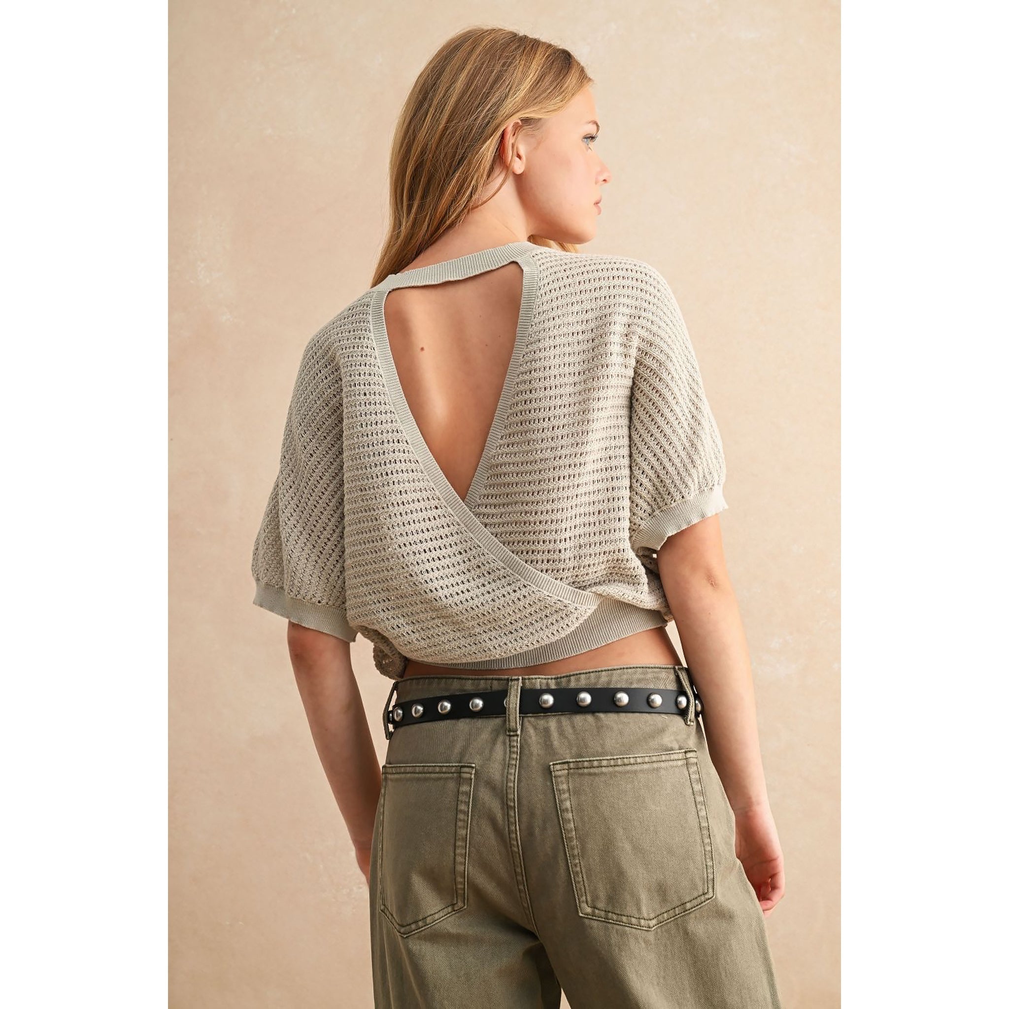 Washed Ashore Knit Top