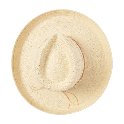 Yesenia Toyo Straw Kettle Brim Rancher