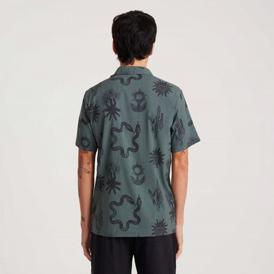 Bless Up Trail Shirt - Forest
