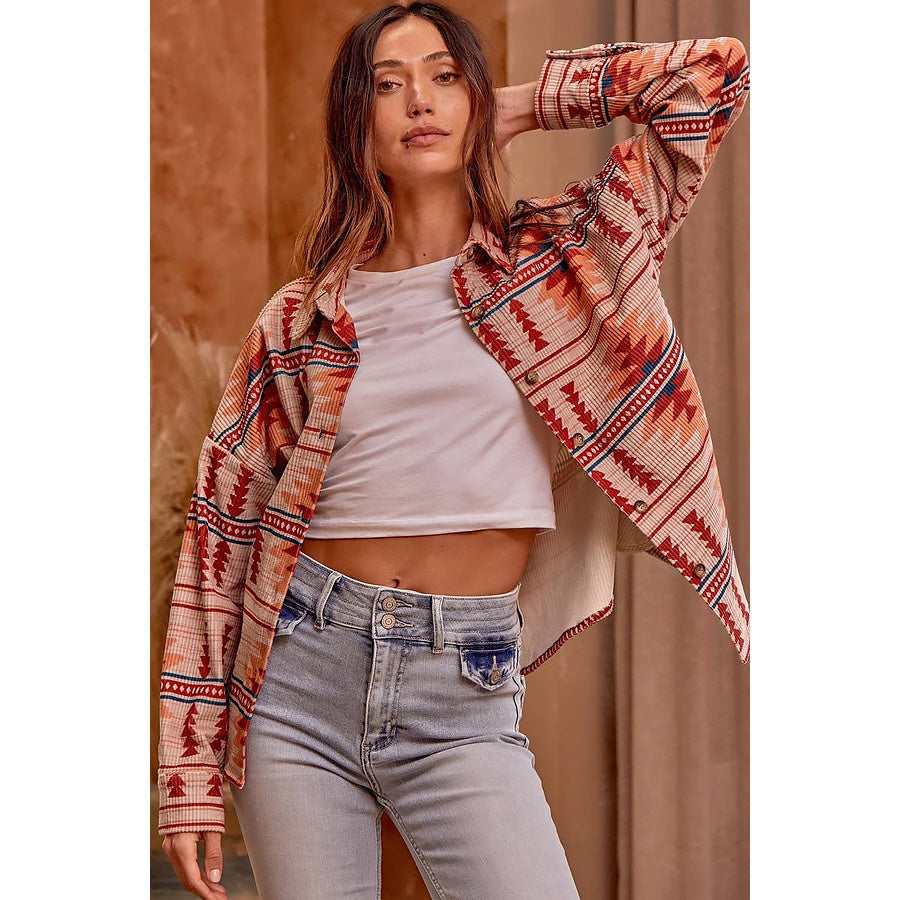 Trail Blazer Corduroy Shirt Jacket