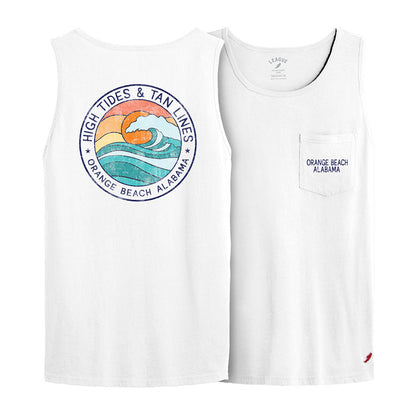 High Tides Sunset Crest Pocket Tank