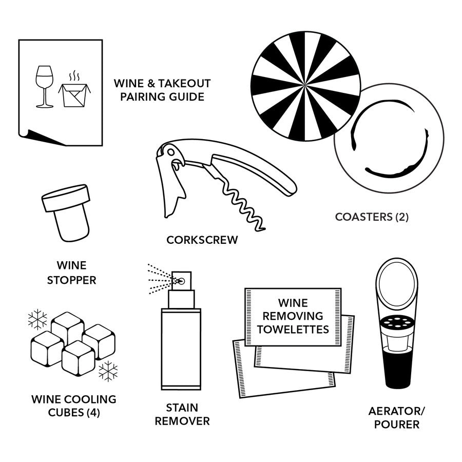 Uncork & Unwind Wine Night Kit