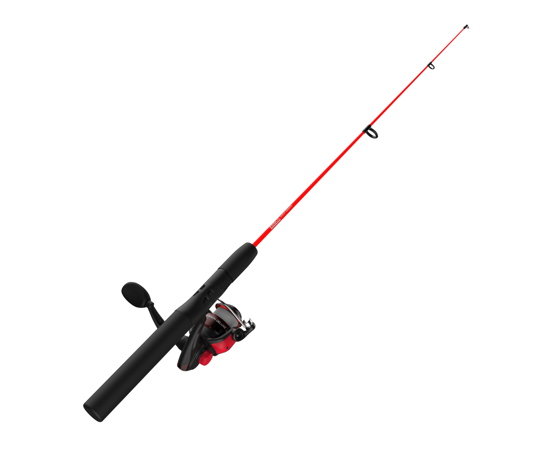 Zebco Dock Demon Red Spinning Combo