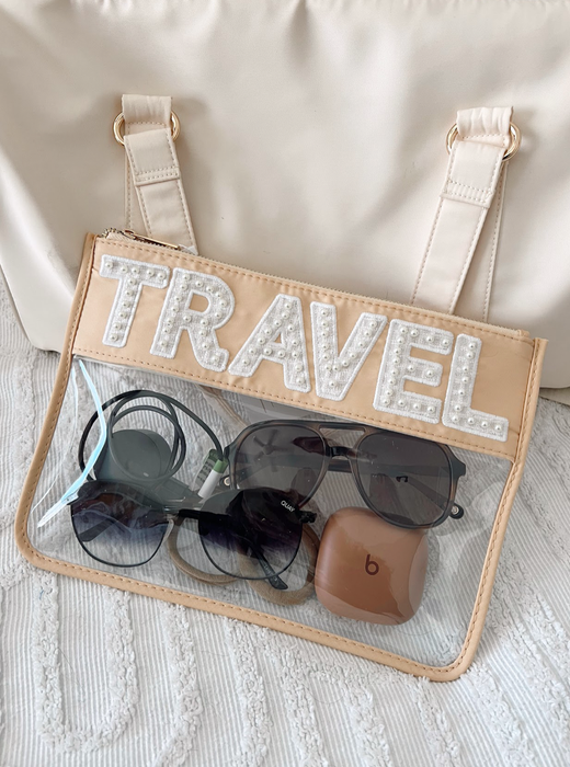 Travel - Clear Pouch (Nude)