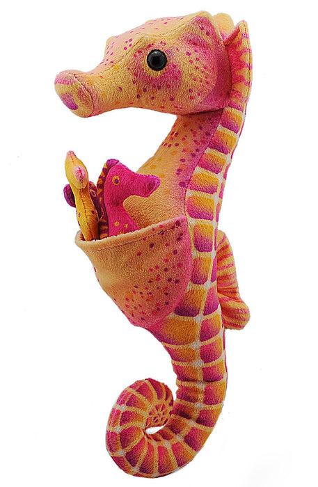Plush Seahorse W/Babies Stuffed Animal