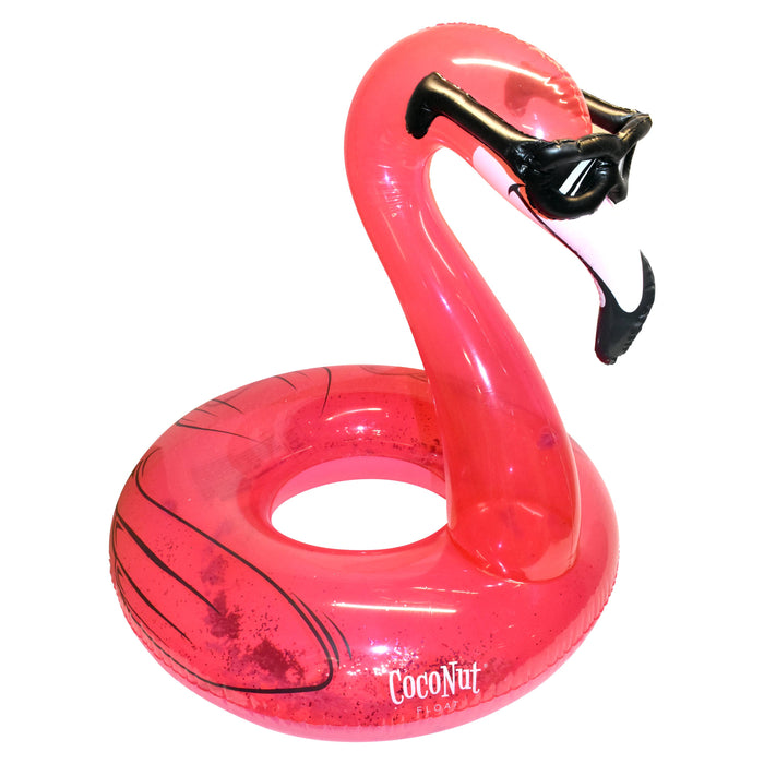 Flamingo with Shades Pool Float