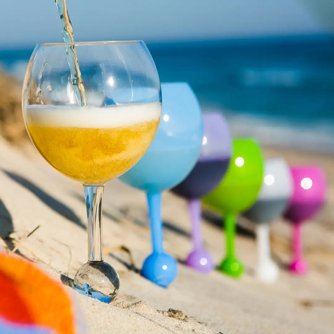 Beach Glass - Original Floating Wine Glass