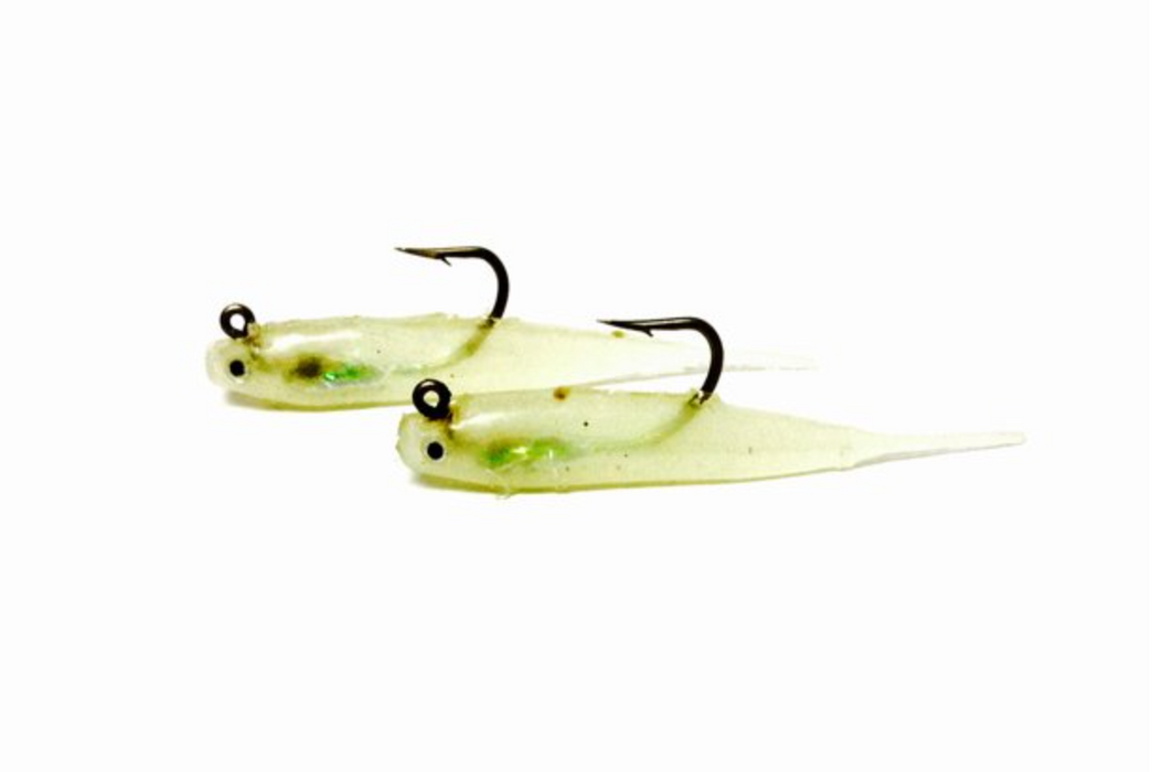 H&H GLASS MINNOW DOUBLE RIG 1/8oz