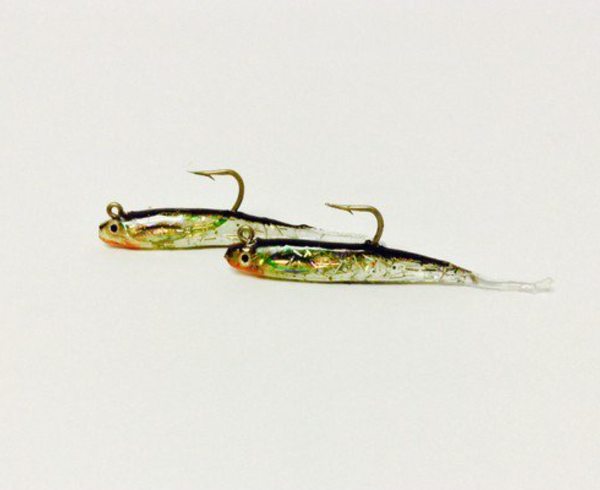 H&H GLASS MINNOW DOUBLE RIG 1/8oz