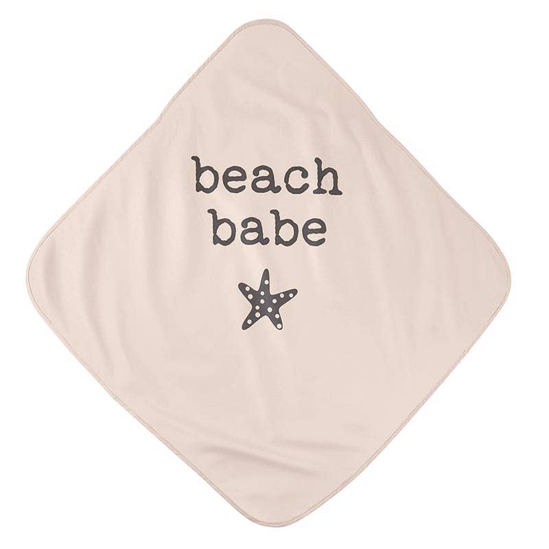 Quick Dry Beach Towel with Hood - Beach Babe